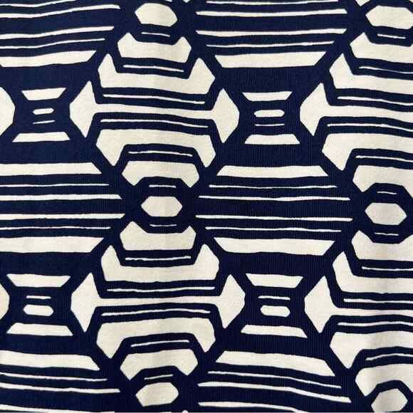 J. McLaughlin Geometric Print Faux Wrap Blouse Size XS - Picture 3 of 6